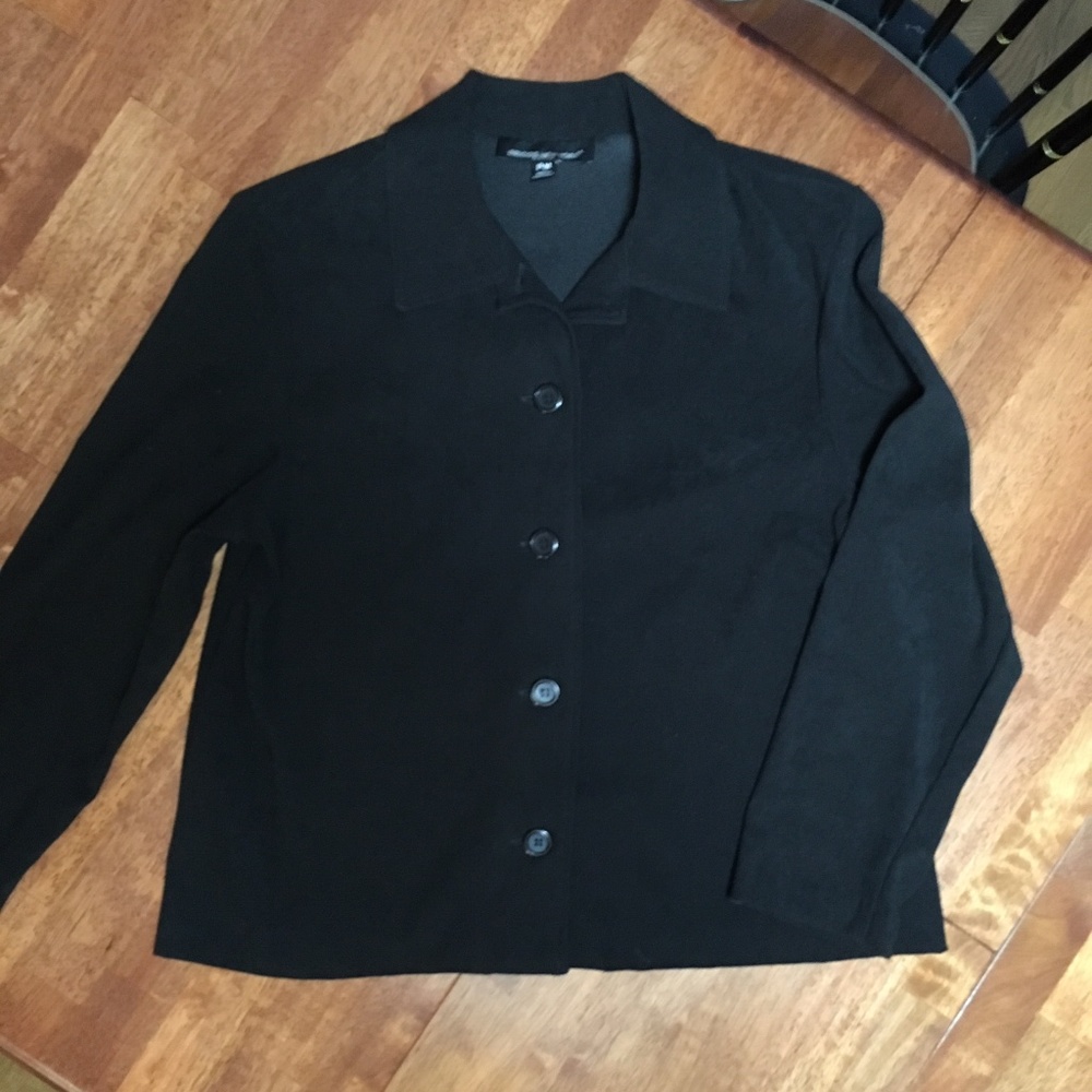 Briggs New York Faux Suede Blazer, size Pet M